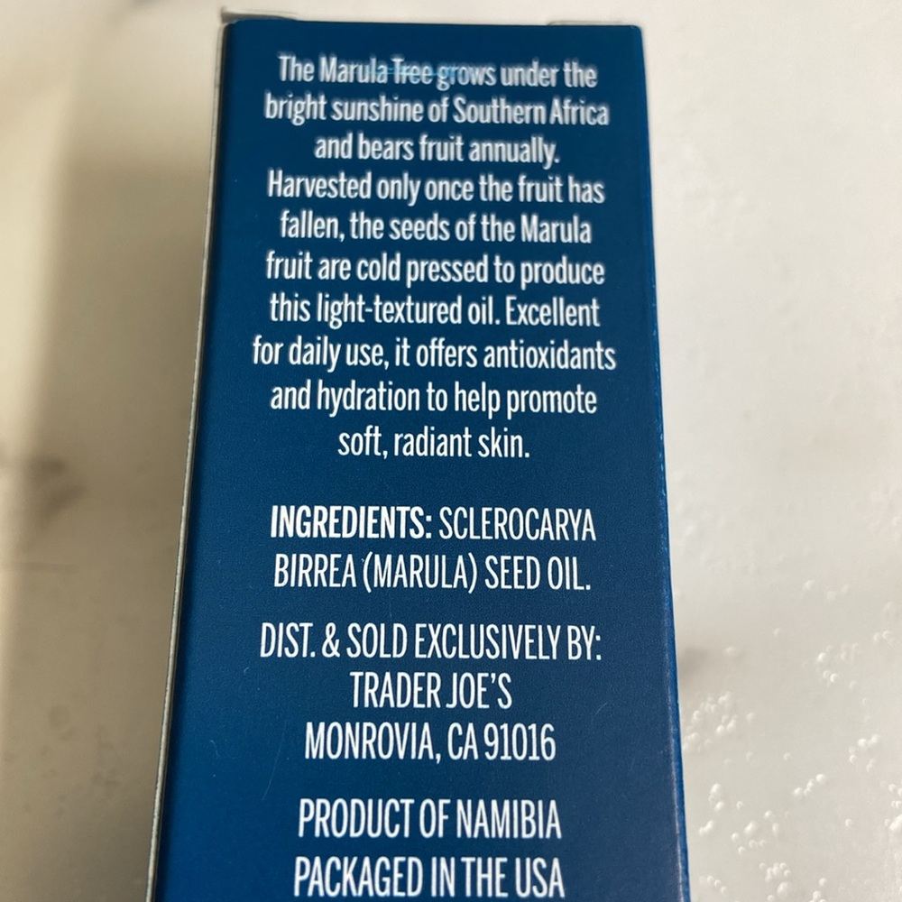 🔥5/$25 NEW Trader Joe’s Marula Facial Oil - Picture 3 of 5